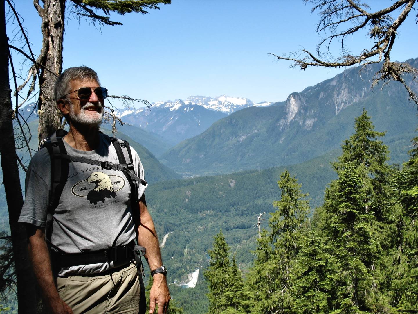 Conway Leovy on Lake Serene Trail.