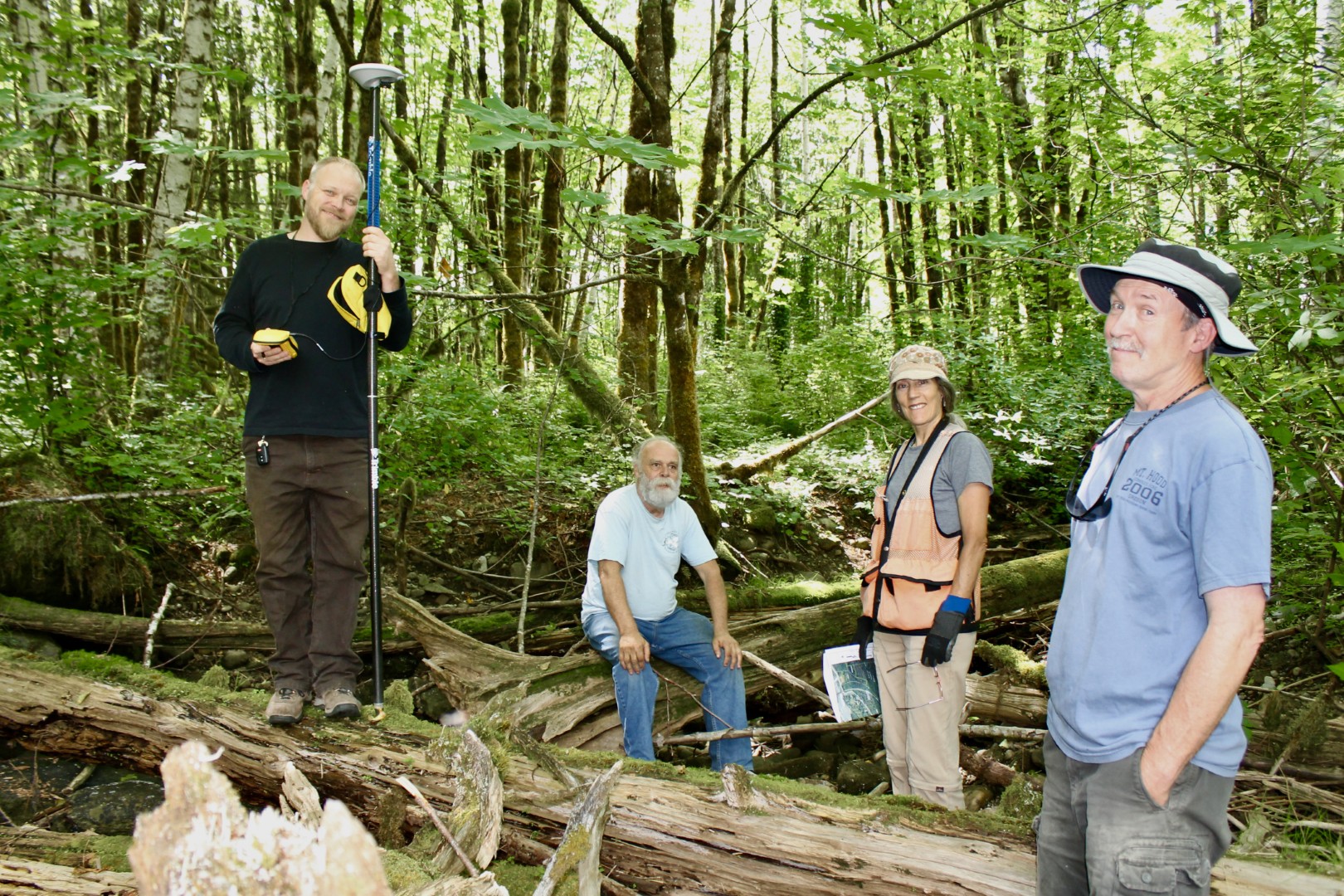 Conway Leovy on Lake Serene Trail.